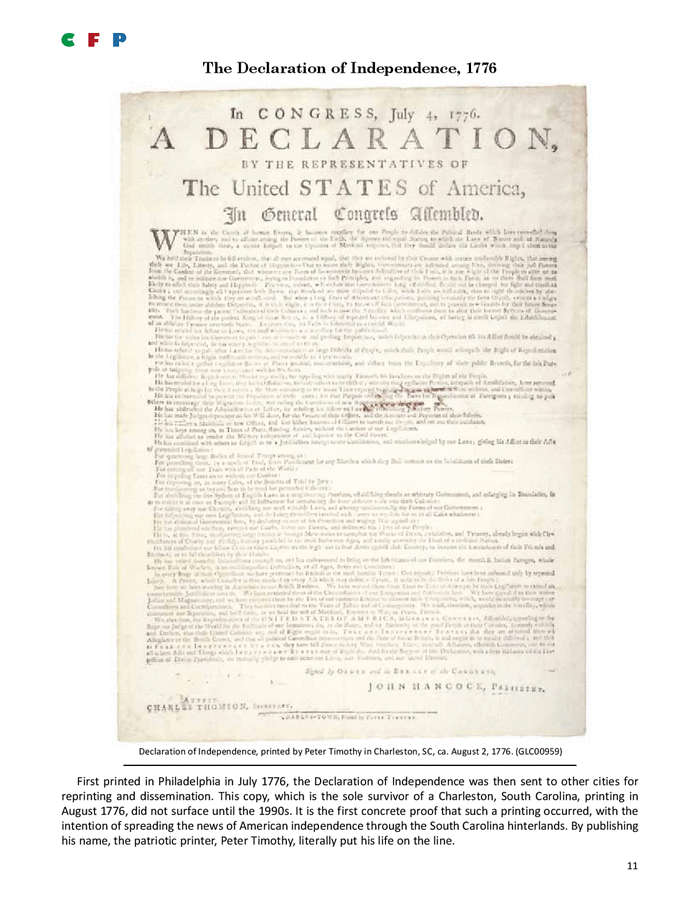 Argumentative essay on declaration of independence