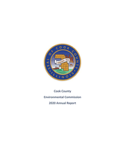 Cook County Environmental Commission 2020 Annual Report