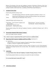 5/21/21 Audit And Compliance Committee Meeting Minutes