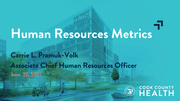 Metrics - Human Resources Committee
