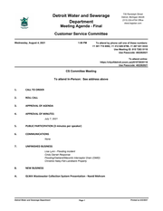 Agenda - DWSD Customer Service Committee - 8.4.21.pdf