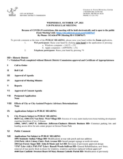 October 13 2021 HDC Meeting - Draft Agenda.pdf
