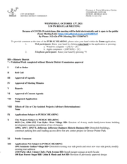 October 13 2021 HDC Meeting - Draft Agenda__0.pdf