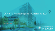 Item V(B) CFO Report - October Financials