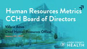 Item Item IV(B) Metrics - Human Resources Committee