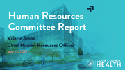 Item III Report From Chief Human Resources Officer