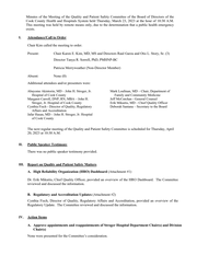 Item IV(D) 3/23/23 QPS Committee Meeting Minutes
