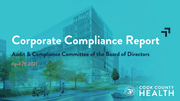 Item III Report From Chief Corporate Compliance And Privacy Officer