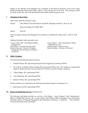 04/21/23 Managed Care Committee Meeting Minutes