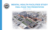 Architect proposal for county mental health structures
