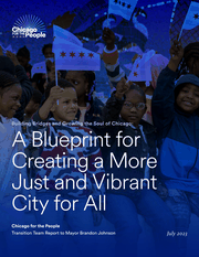 "A Blueprint for Creating a more Vibrant and Just City for All"