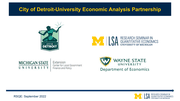 City of Detroit-University Economic Analysis Partnership