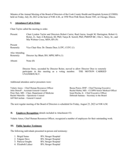 7/28/23 Board Meeting Minutes