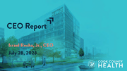Item IX Report From CEO