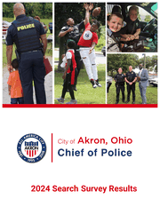 City of Akron Chief of Police Survey Report