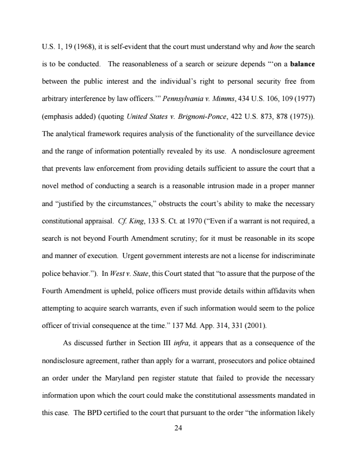 Page 25 of Maryland Court of Special Appeals Andrews vs State Opinion March 30 2016