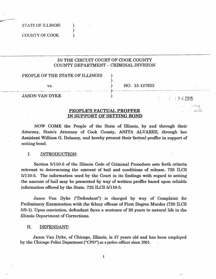 Page 1 of 20151124 Bond Proffer for Van Dyke