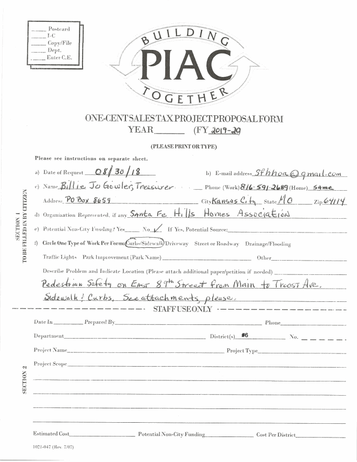 Page 1 of 08 30 18 Submitted PIAC Request