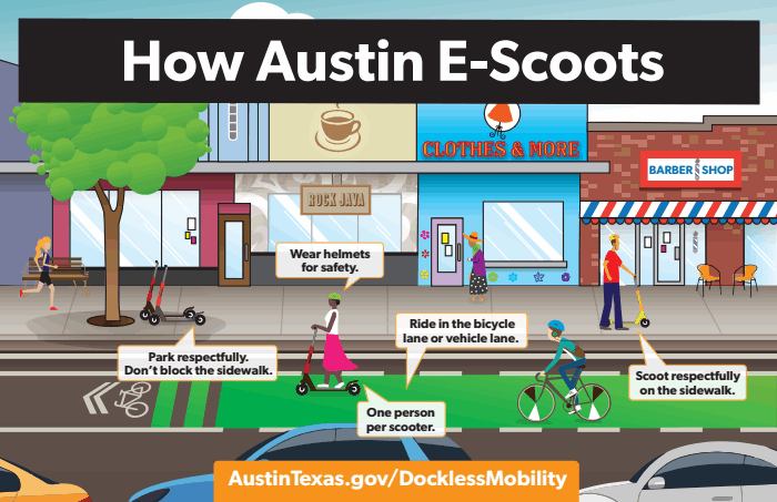 Page 1 of Austin e-scooter etiquette