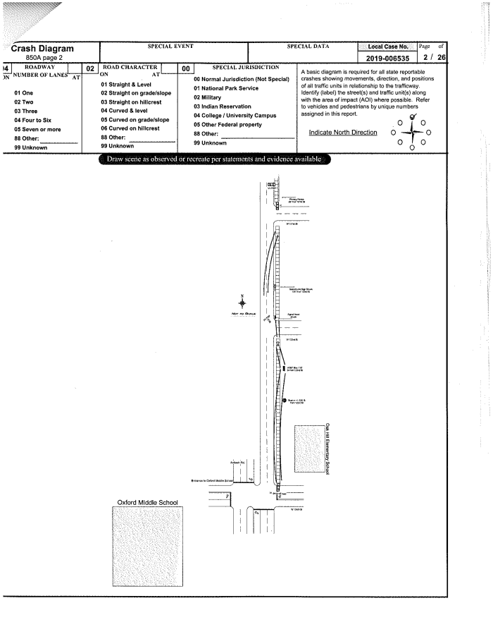 Page 1 of OPPD crash diagram