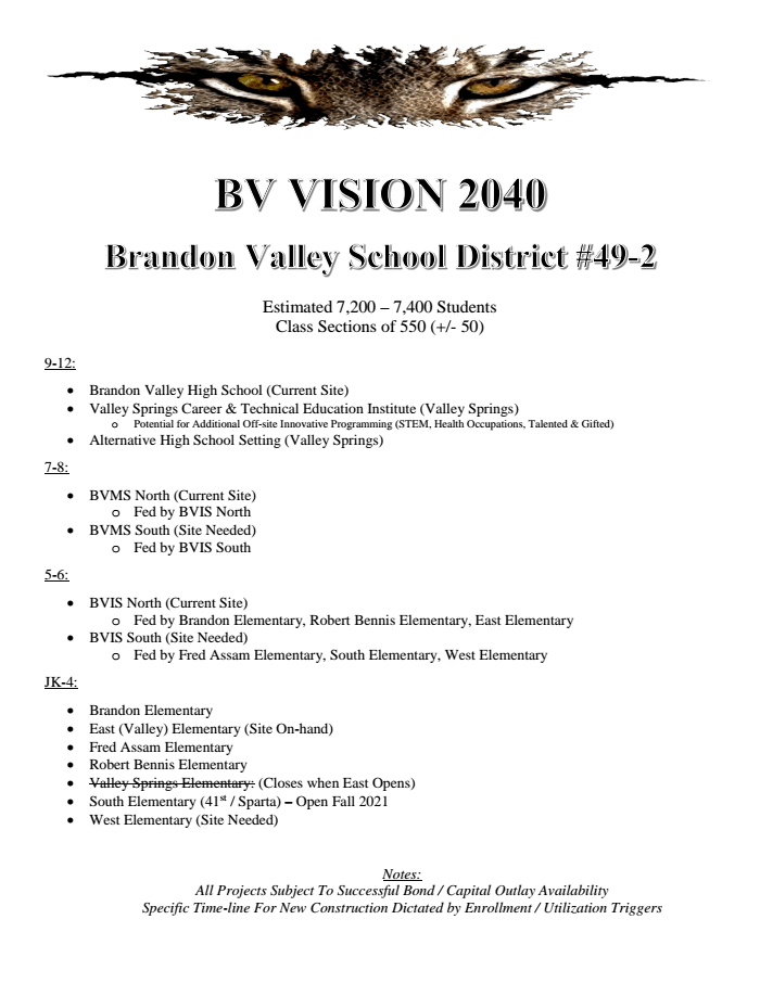 Page 1 of BV VISION 2040